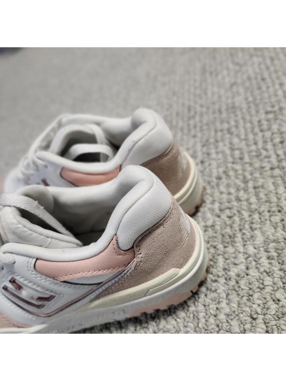 New Balance 550 White and Pink Women's Sneakers Size 6 Lace Up - Picture 12 of 14